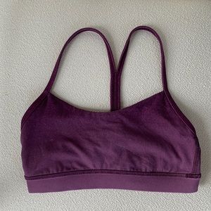 Lululemon flow Y bra 4. Purple ombré, align material